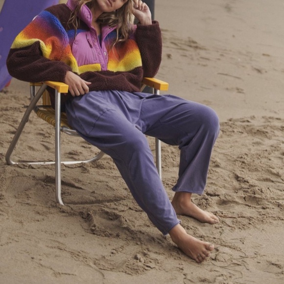 FREE PEOPLE MOVEMENT Hot Shot Onesie WASHED PURPLE $4.99 Ships :> - Picture 9 of 11